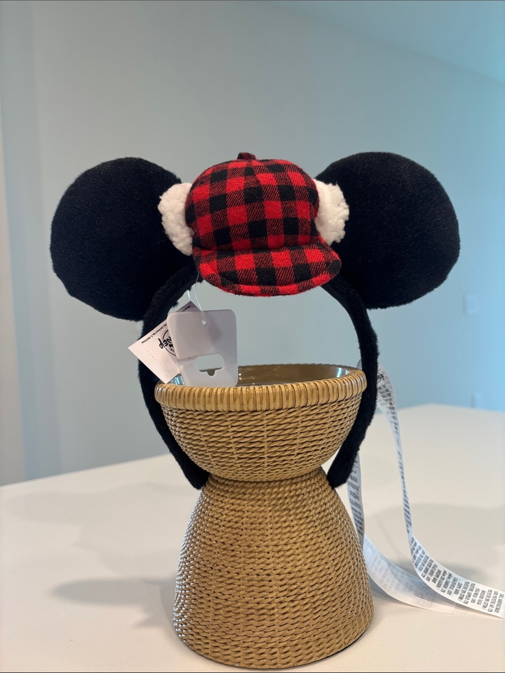 Disney Christmas Plaid Ears